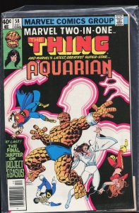 Marvel Two-in-One #58 (1979) Aquarian [Key Issue]
