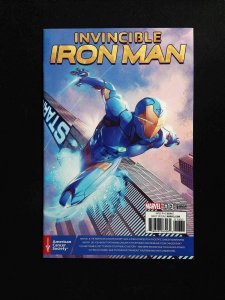 Invincible Iron Man #13C (2ND SERIES) MARVEL Comics 2016 NM  Campbell Variant