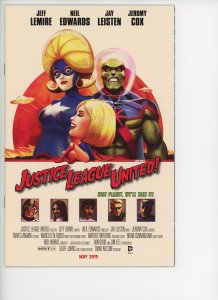 Justice League United 10 Movie Variant 9.0 (our highest grade)