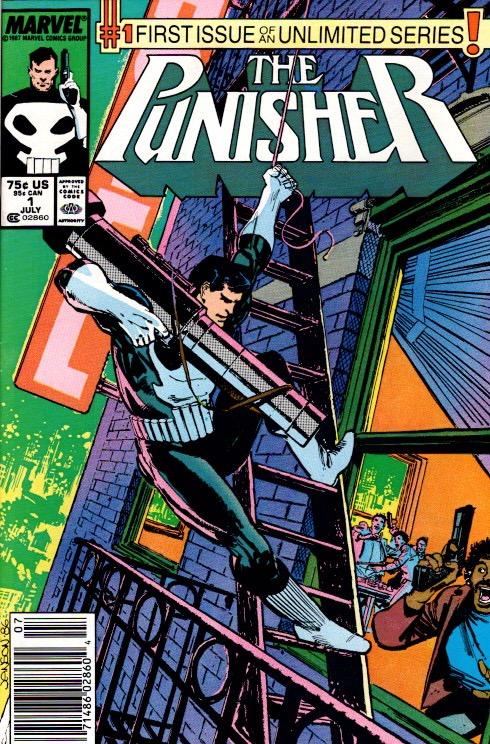 the punisher #1,4,5 vfn/nm $12.50