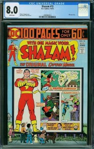 Shazam! #13 (1974) CGC 8.0 VF