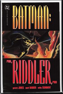 Batman: Run, Riddler, Run #1 (1992) Batman