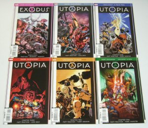 Dark Avengers/Uncanny X-Men: Utopia #1-5 VF/NM complete story + exodus - set lot