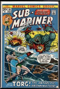 Sub-Mariner #55 (1972) Namor the Sub-Mariner