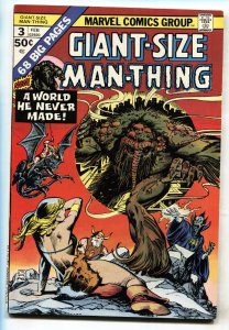 Giant-Size Man-Thing #3-comic book-Death of Dakimh the Enchanter