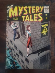 Mystery Tales 46 (1956) Bill Everett cover. Reed Crandall text illustrations