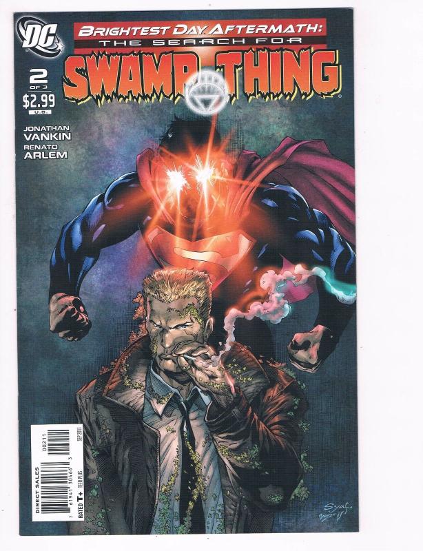 The Search For Swamp Thing # 2 NM DC Comics Limited Series Superman Batman S93