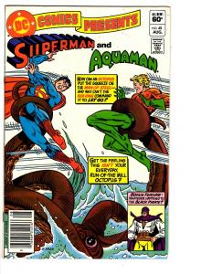 5 DC Comics Presents Comic Books #40 44 45 46 48 Superman Aquaman Firestorm BH24