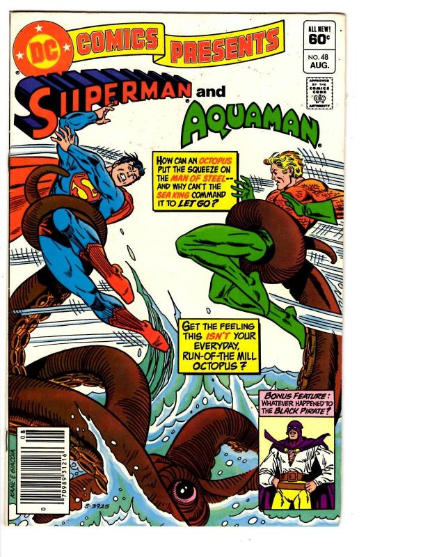 5 DC Comics Presents Comic Books #40 44 45 46 48 Superman Aquaman Firestorm BH24