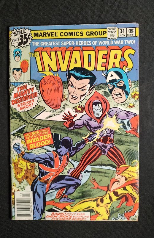 The Invaders #34 (1978)