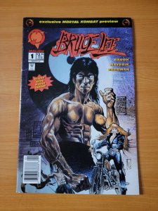 Bruce Lee #1 Newsstand Variant ~ VERY FINE VF ~ 1994 Malibu Comics