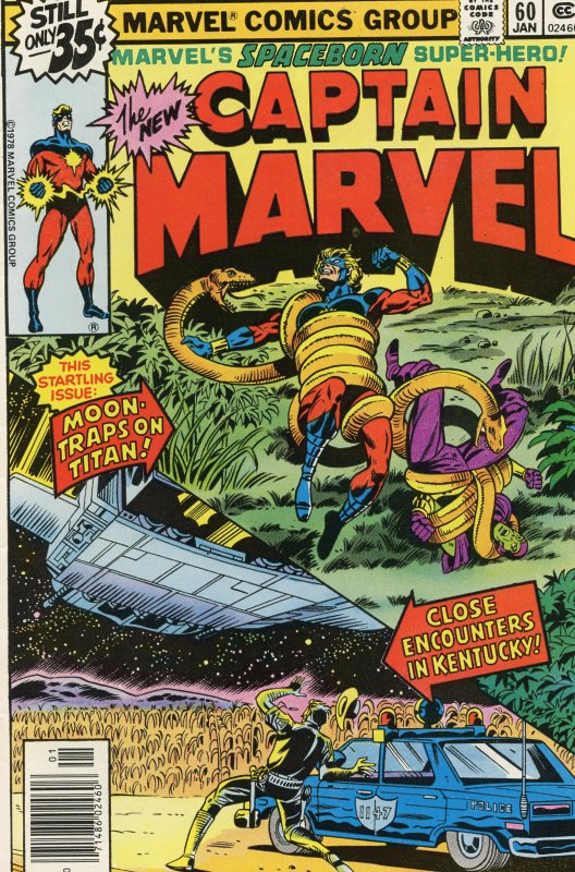 Captain Marvel #60 (1979)Comic Book FN- 5.5