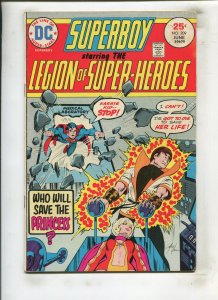 SUPERBOY #209 (4.0) LEGION OF SUPER-HEROES!! 1975