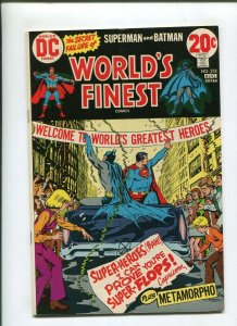 WORLD'S FINEST #218 (5.0) THEIR FIRST FAILURE! 1973
