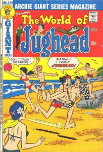 Archie Giant Series Magazine #215 FAIR ; Archie | low grade comic Bikini 1973 Wo
