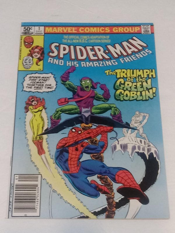 Spider-Man And His Amazing Friends #1 (VF/NM) 1981 - 1st App FIRESTAR! ID09H