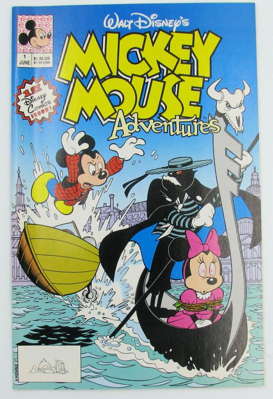 Walt Disney's MICKEY MOUSE ADVENTURES # 1,  June 1990