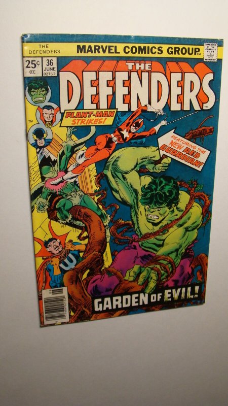 DEFENDERS 36 *SOLID COPY* VALKYRIE HULK PLANTMAN NIGHTHAWK RED GUARDIAN