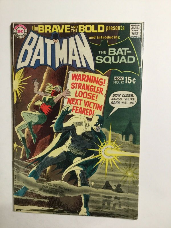 Brave And The Bold 92 Very Fine Vf 8.0 Added Staple Dc Comics