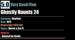 Ghostly Haunts 24 (1972) VG/FN 5.0 Bronze Horror Charlton comic