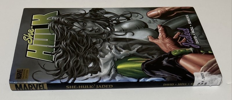 She-Hulk Jaded HC Marvel Premiere Edition EX-LIBRARY READER COPY