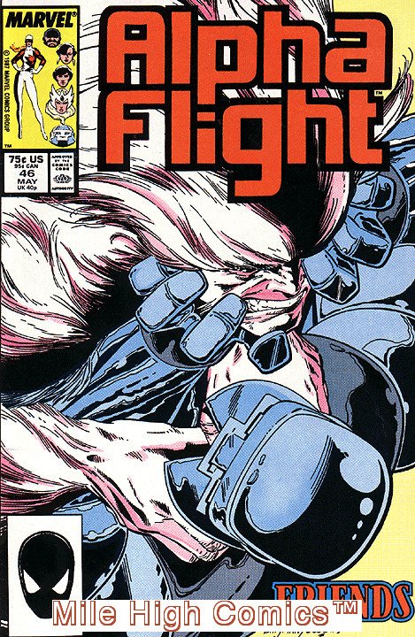 ALPHA FLIGHT (1983 Series)  #46 Very Fine Comics Book