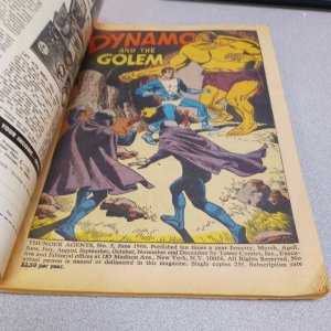 THUNDER AGENTS 5 JUN 1966 REED CRANDALL WALLY WOOD GIL KANE silver age superhero