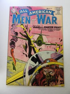All-American Men of War #54 (1958) VG- condition subscription crease