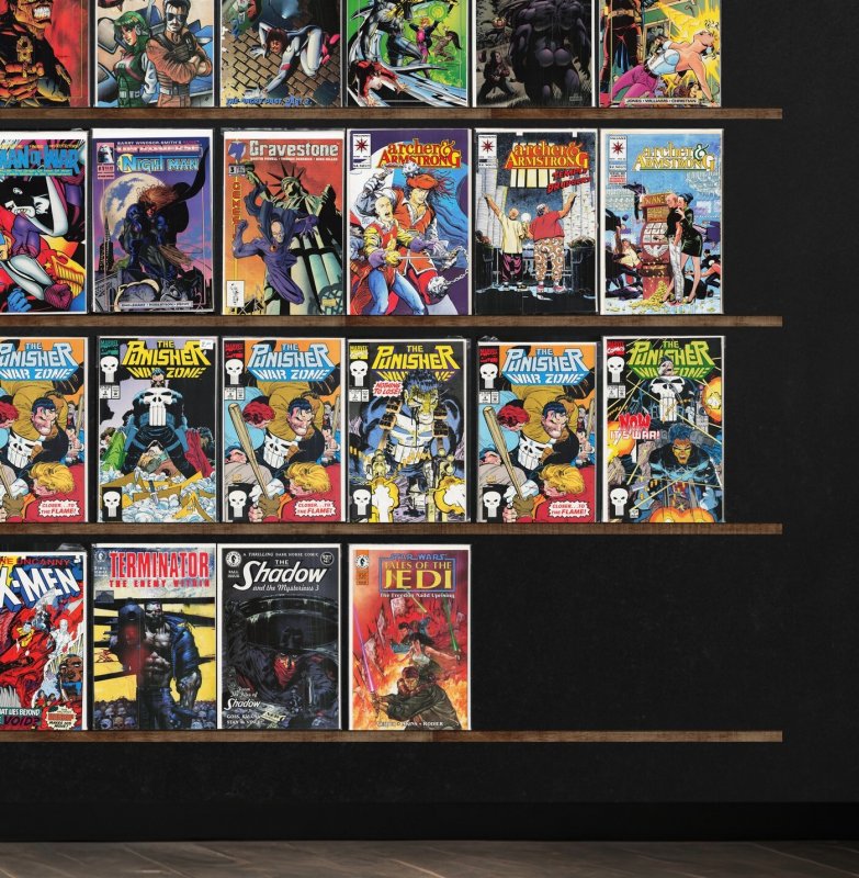 Huge Lot 150+ Comics with Eternal Warrior, Freex, Deathmate & More!