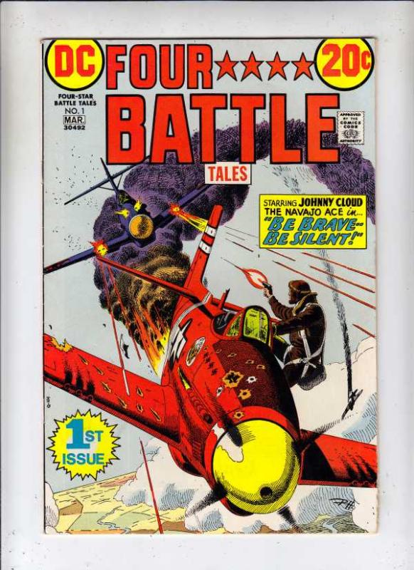 Four Star Battle Tales #1 (Mar-73) VF/NM High-Grade Johnny Navajo Indian Ace