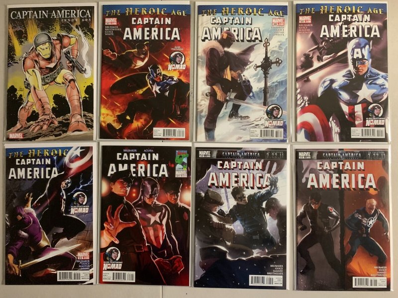 Captain America 5th series comics lot #12-638 + special 50 diff (2005-12)