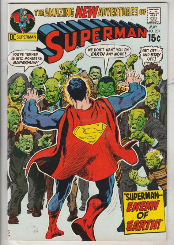 Superman #237 (May-71) NM- High-Grade Superman, Jimmy Olsen,Lois Lane