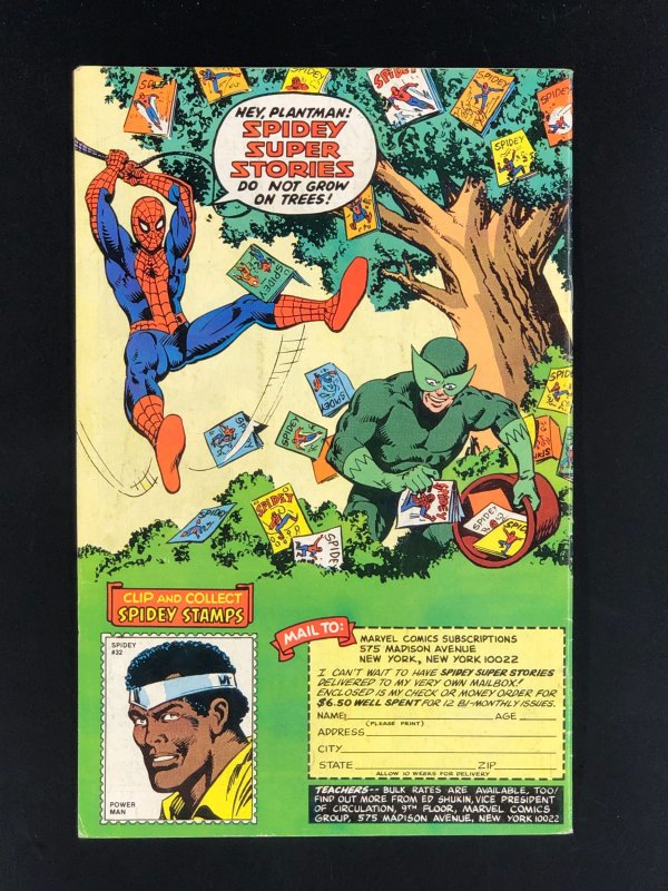Spidey Super Stories #48 (1980) VG Marvel Comics And The Electric Company
