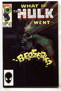 What If #45 comic book HULK WENT BESERK-Marvel-NM-