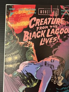 UNIVERSAL MONSTERS CREATURE F/T BLACK LAGOON LIVES #3 CVR A + 1:10 PROSHIPPER