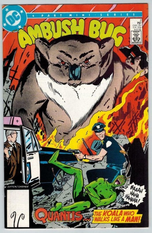 AMBUSH BUG #2, NM-, Koala, DC, 1985  more DC in store