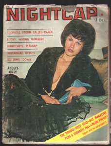 Nightcap Vol.2 #2-1962-Double size fold out magazine-Cheesecake-pin-ups-spicy