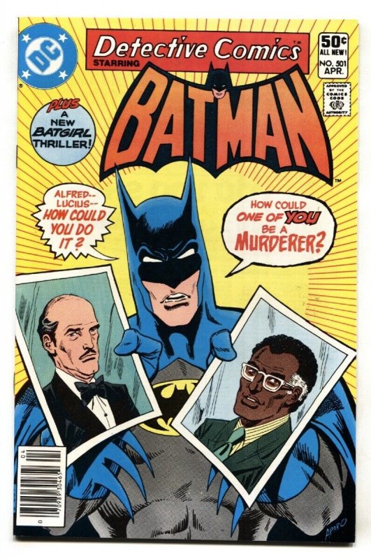 DETECTIVE COMICS #501 NM- 1st Julia Pennyworth 1981-BATMAN-BATGIRL