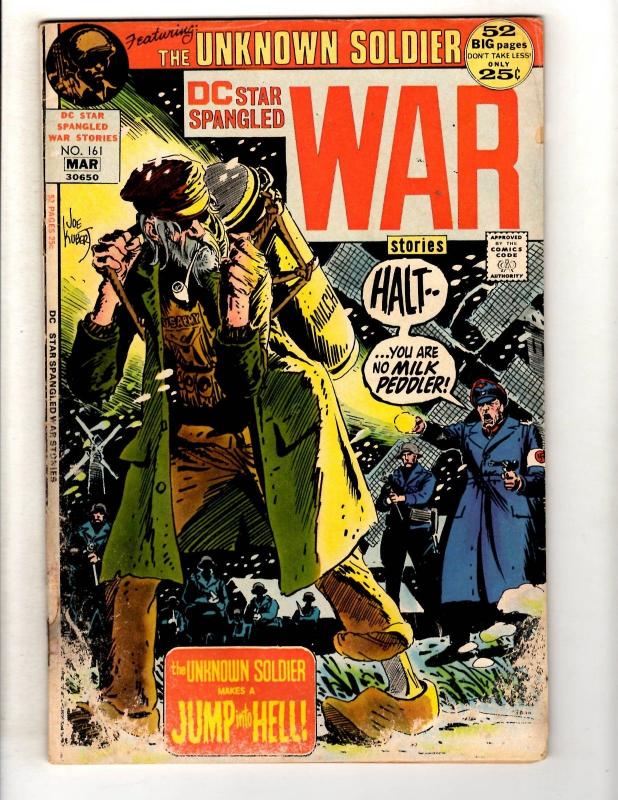 Star Spangled War Stories # 161 GD DC Comic Book Unknown Soldier Joe Kubert JL11