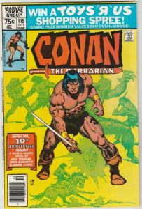 Conan the Barbarian #115 (Oct-80) VF/NM High-Grade Conan the Barbarian