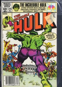 The Incredible Hulk #278 (1982) Hulk