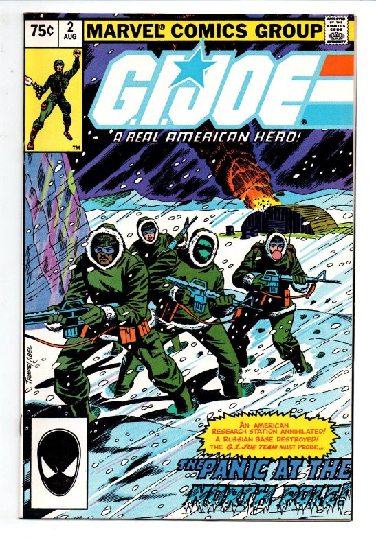 GI Joe A Real American Hero #2 - 2nd Print - 1982 - (-NM) 