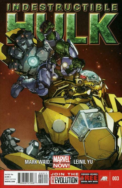 Indestructible Hulk #3 VF/NM; Marvel | save on shipping - details inside