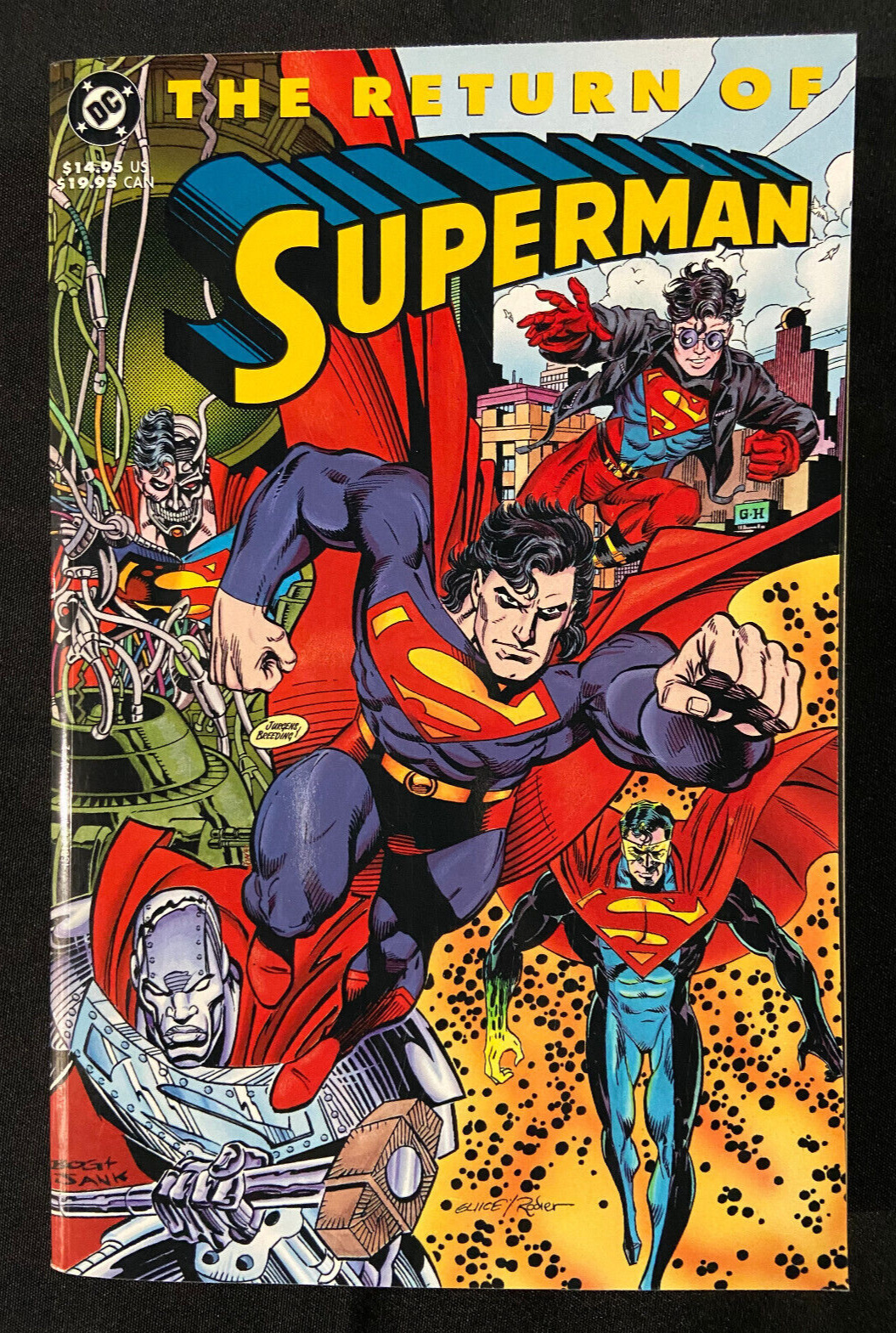 The Return of Superman Trade Paperback VFNM | Comic Books - Modern Age, DC  Comics, Superman  HipComic