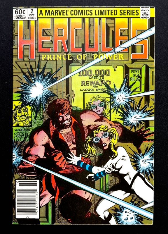 Hercules #1-4 [Lot of 4 books] (1982) Newsstand -  [KEY] 1st Solo Series - NM!