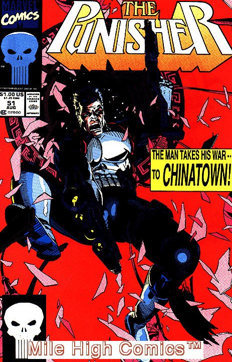 PUNISHER  (1987 Series)  (MARVEL) #51 Near Mint Comics Book