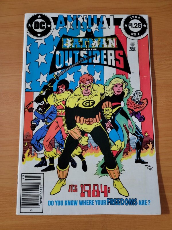 Batman And The Outsiders Annual #1 ~ DOLLAR BIN ~ 1984 DC Comics 