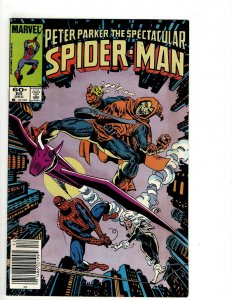 Spectacular Spider-Man # 85 NM Marvel Comic Book Punisher Goblin Black Cat UD1