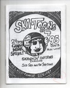 SKA-TOONS #4, Ashcan / Mini comic, Signed Bent, 1996, NM, Ben Steckler, rare