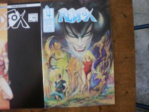 3 Harrier Comic Book: REDFOX #4 #6 #7 (Red Fox)